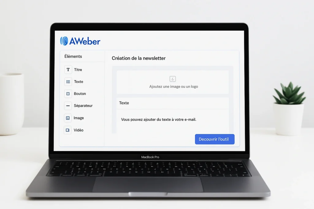 AWeber création de newsletter pour solopreneurs